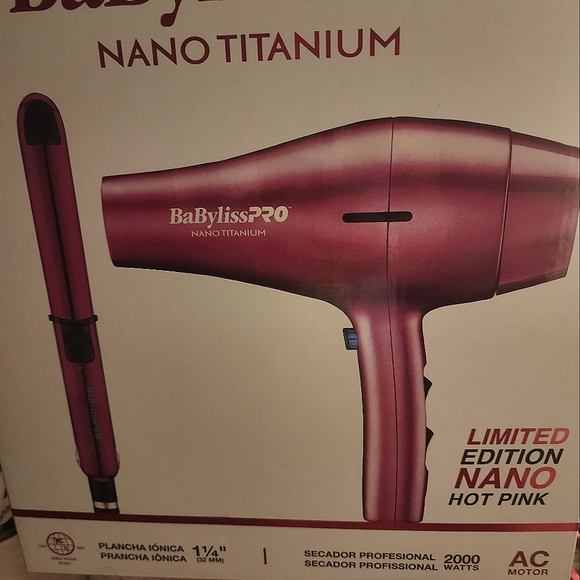 Babyliss pro blower and iron